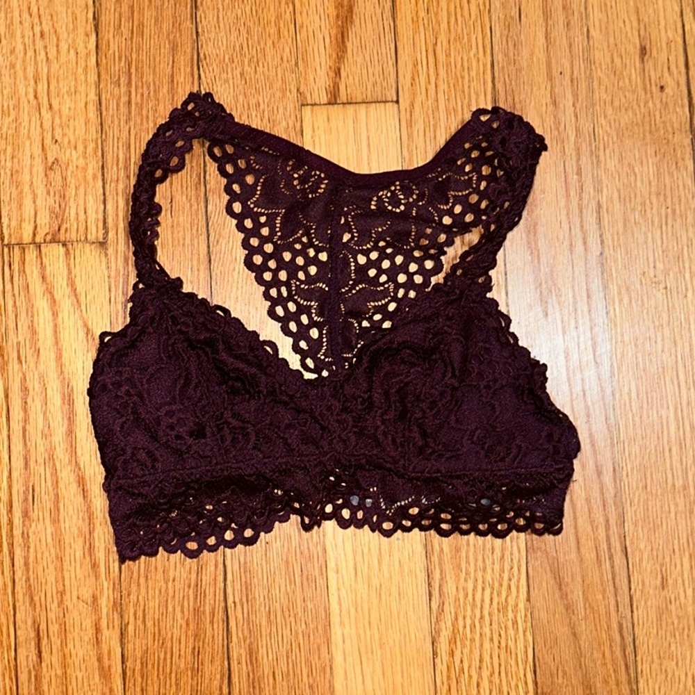 Maroon Bralette